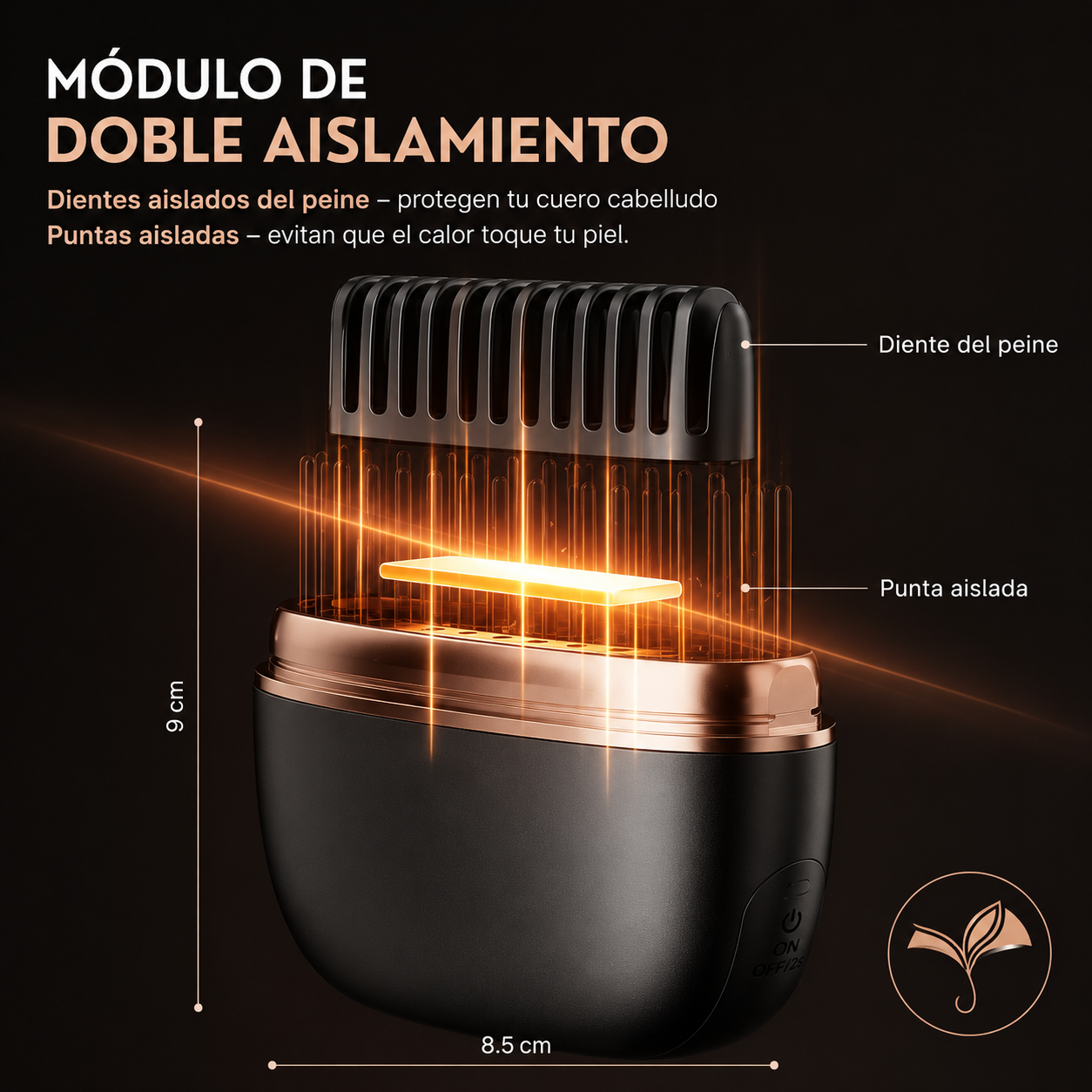 Mini alisador portátil Original GlamBrush™