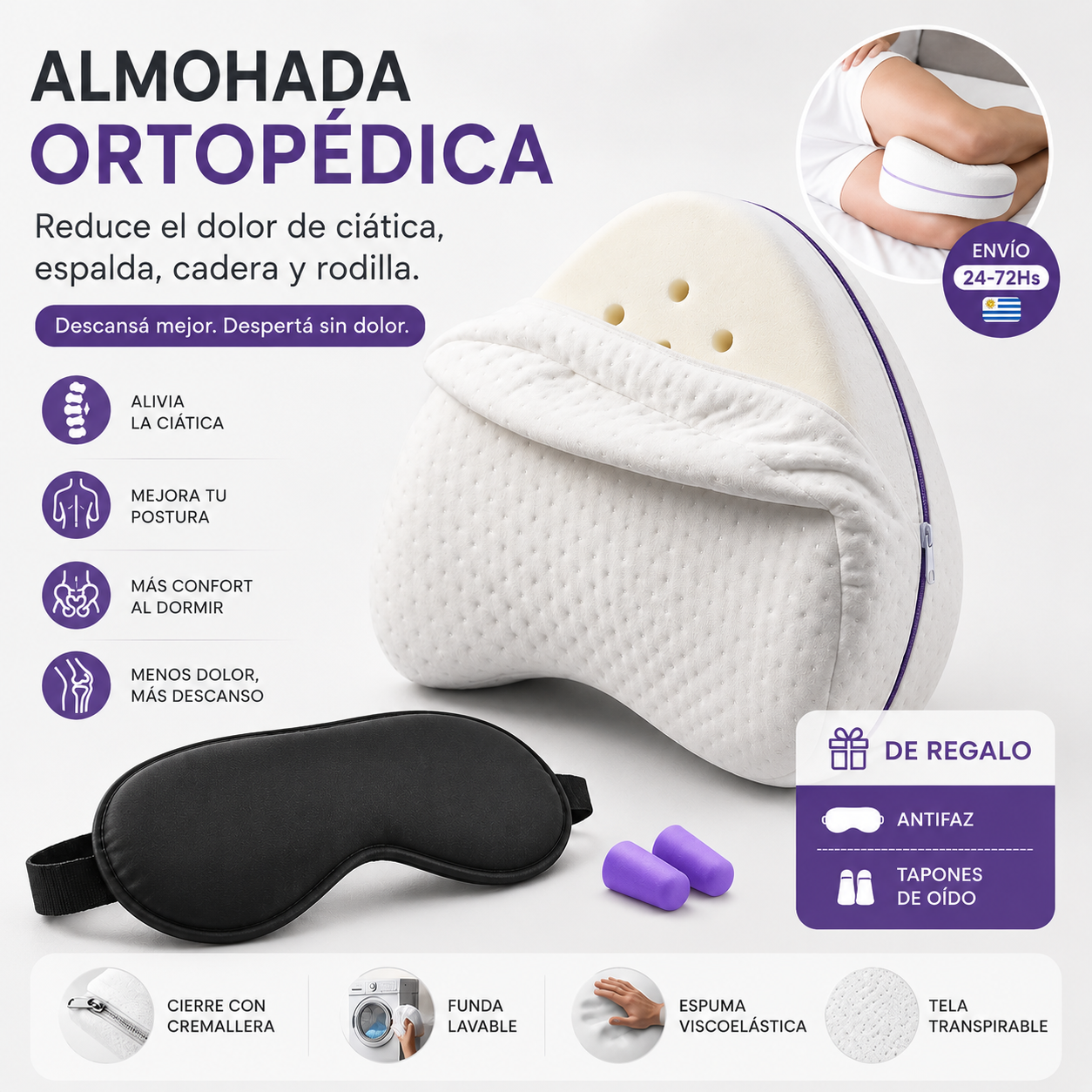 Relieva™ - Descansa sin dolor desde la primera noche + REGALO