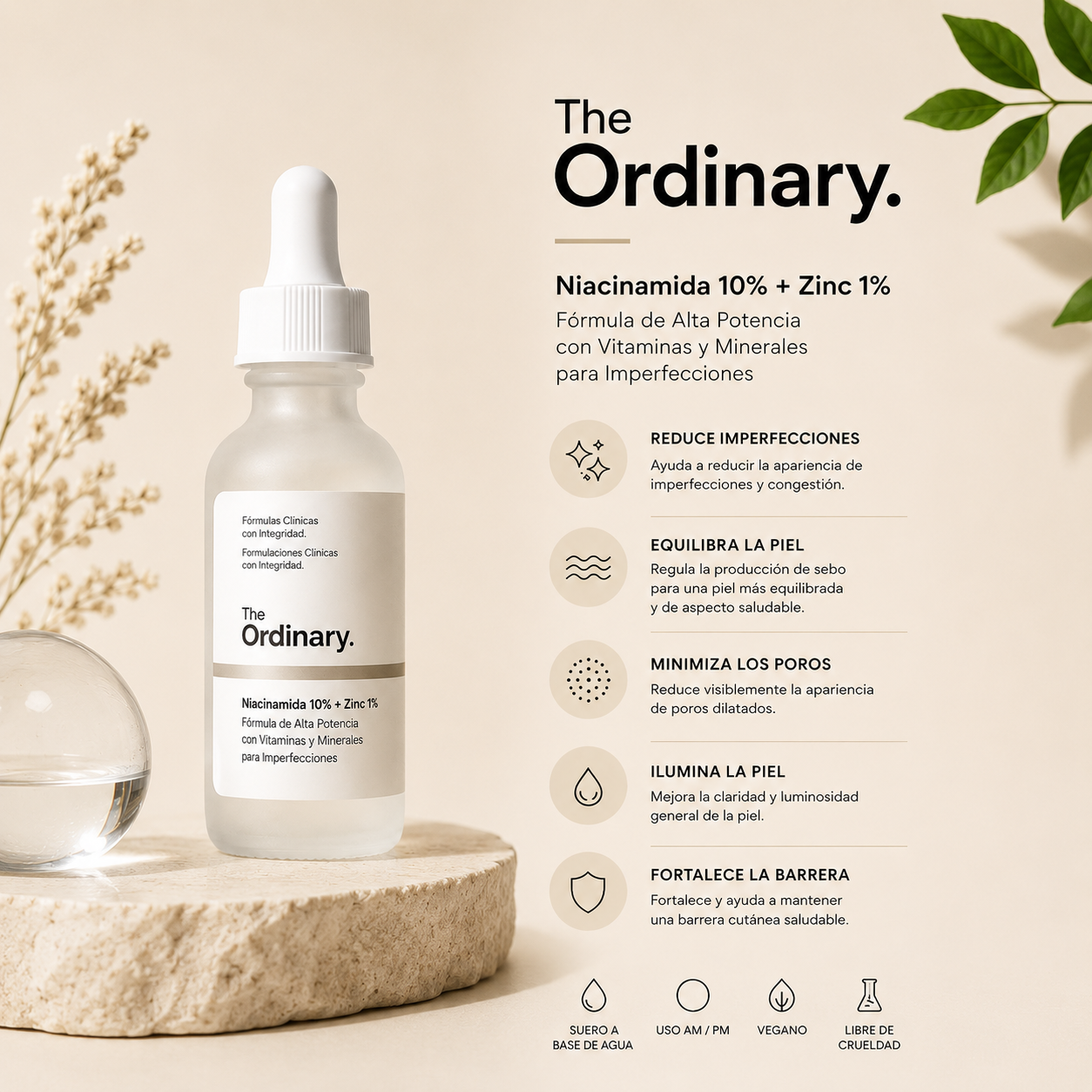 The Ordinary Niacinamide 10% + Zinc 1%