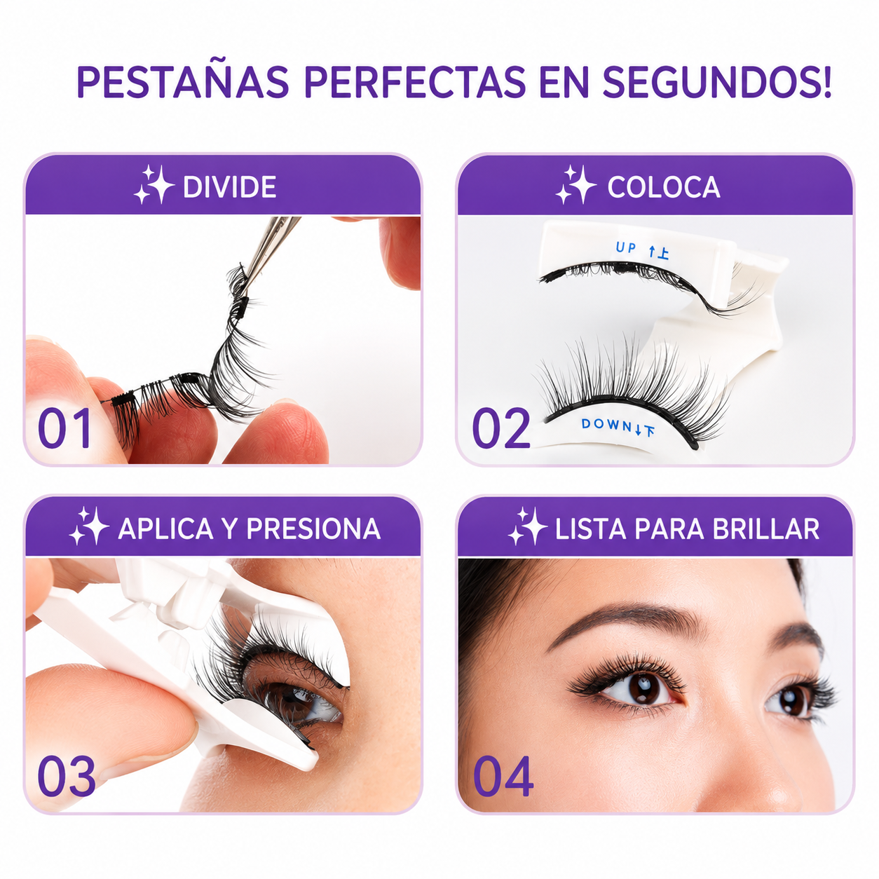 Eyeconic - KIT Pestañas Magnéticas Reutilizables + Delineador