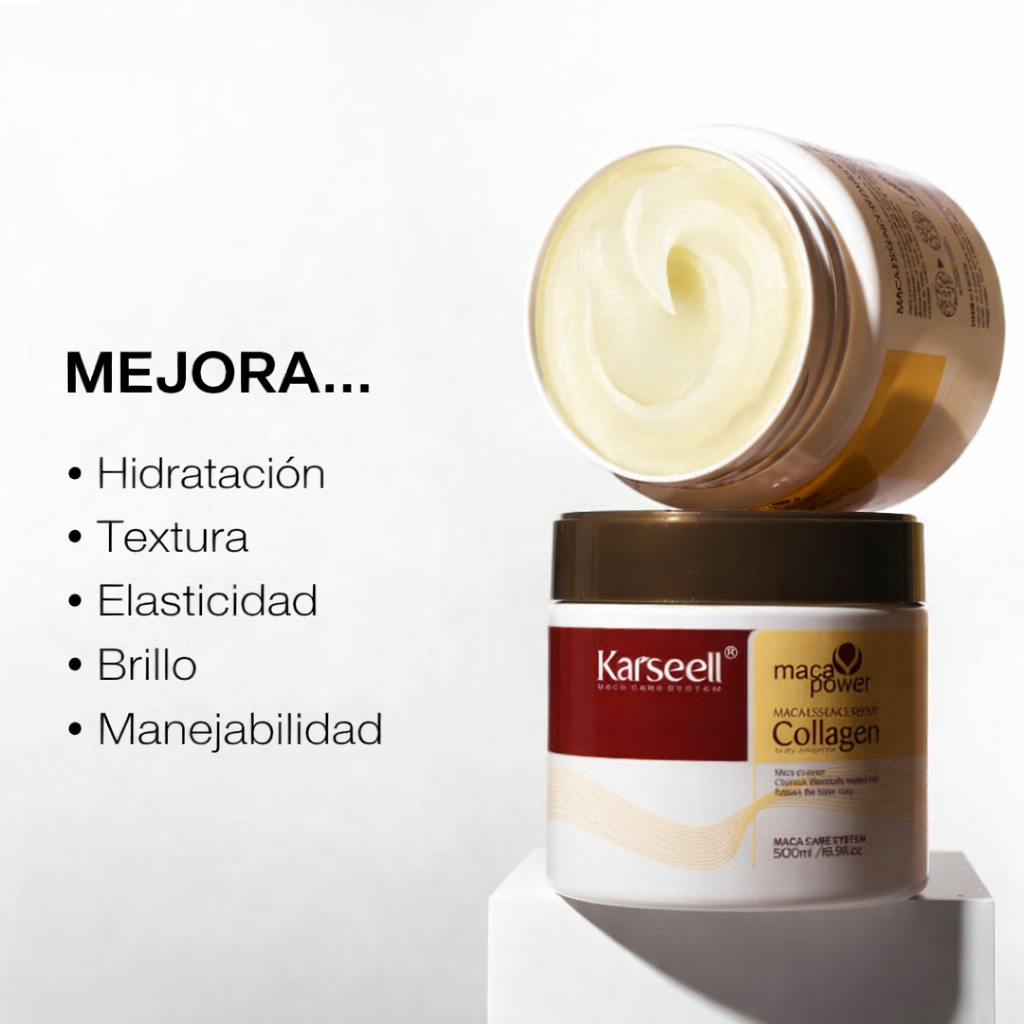 Mascarilla Capilar Karseell Tratamiento con Colágeno.