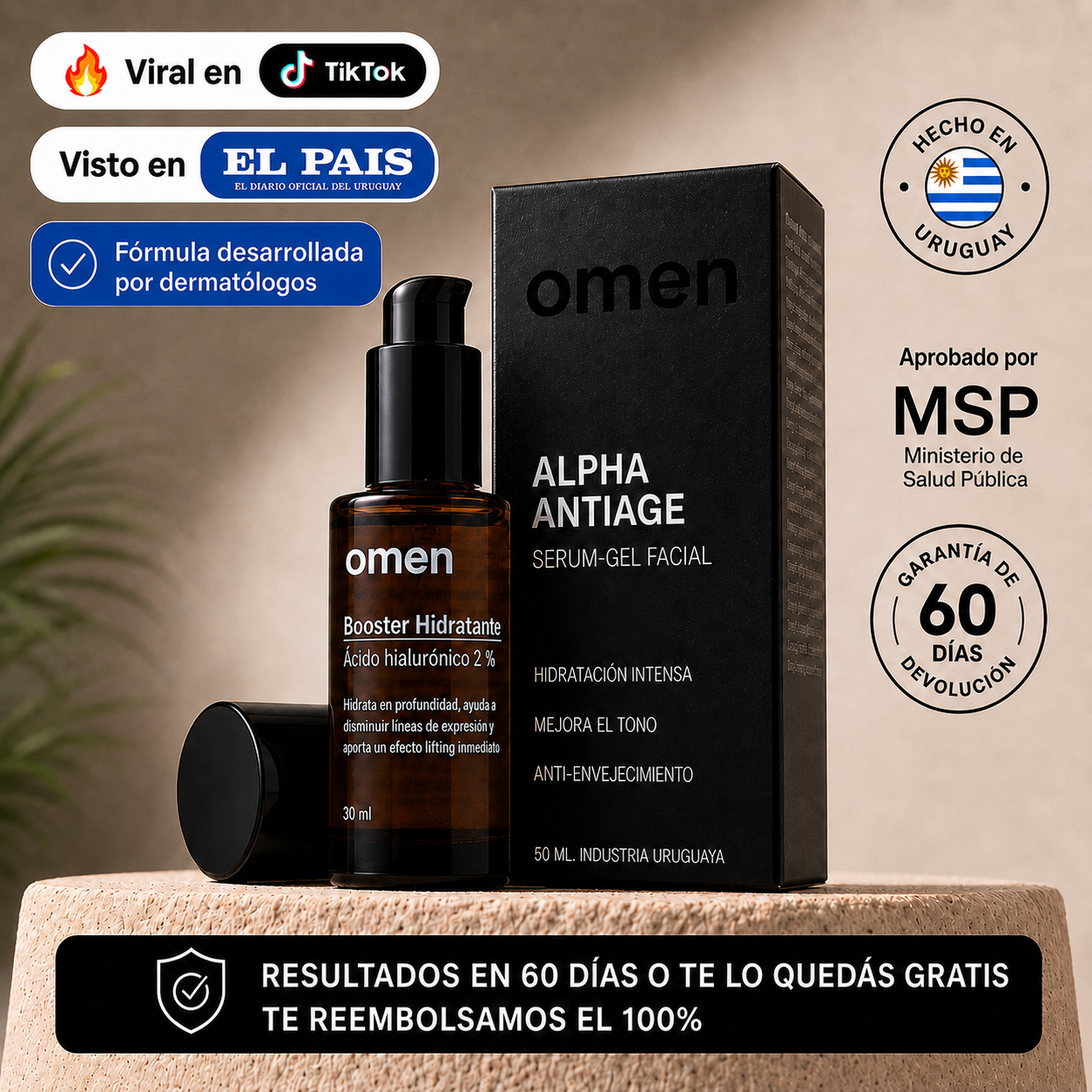 OMEN Serum anti-edad para Hombre