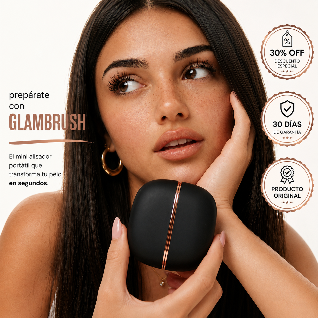 Mini alisador portátil Original GlamBrush™